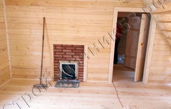 4 Брусовая баня Б-22 6×9, 90 м², Московская область, Ступинский район, ПГТ Михнево,  СНТ «Лесная Поляна» (8)